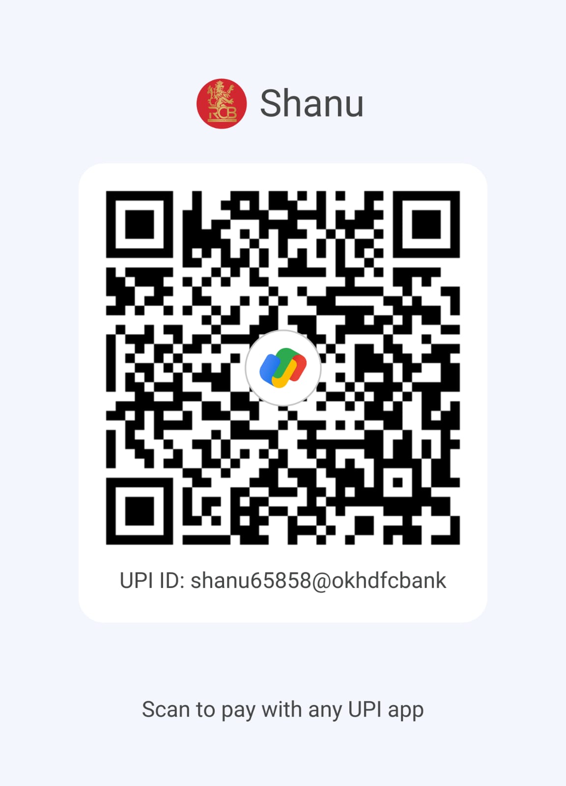 Barks & Tails UPI QR Code